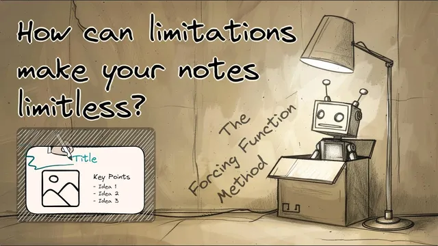 Forcing Function - Can Limitations Make You Limitless??? thumbnail