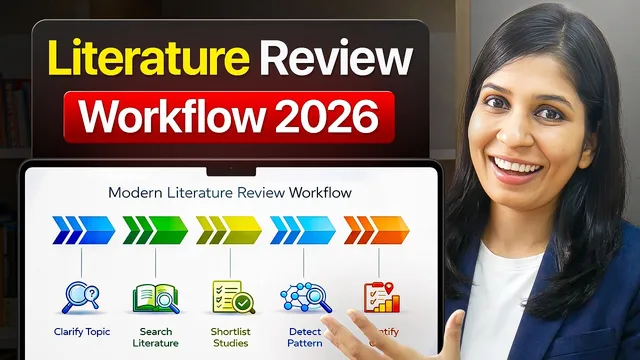 How to do Literature Review using AI Tool | Step-by-step Demo thumbnail