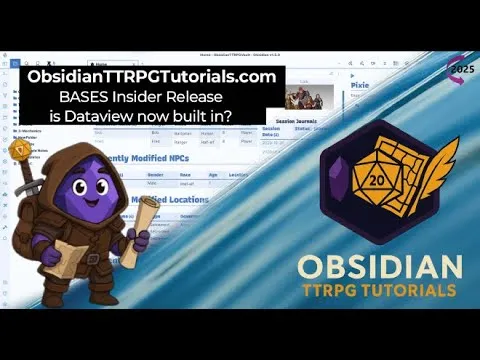 Obsidian - Bases Insider Release (2025) thumbnail