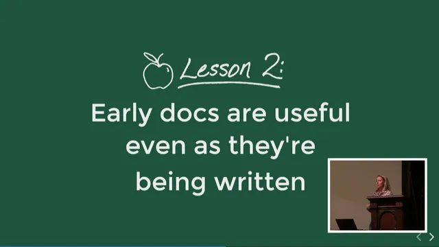 Lessons Learned in a Year of Docs-Driven Development - Jessica Parsons thumbnail