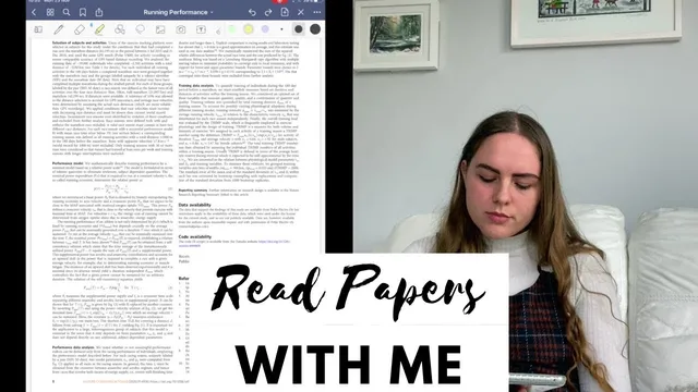 How I Read Scientific Papers on my iPad | Read Academic Papers with me thumbnail