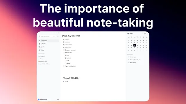 The importance of your note-taking interface thumbnail