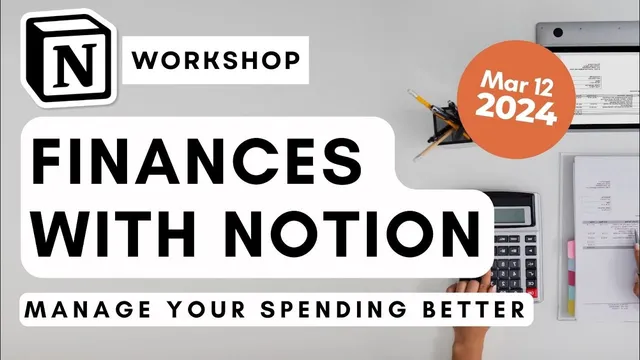 How to Build a Finance Tracker with Notion | Manage your finances with ease! ✨ thumbnail