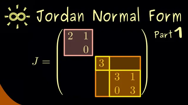Jordan Normal Form 1 | Overview [dark version] thumbnail