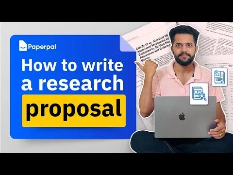 How to Write a Research Proposal With AI | Step By Step Process For Masters & PhD thumbnail