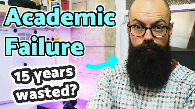 I failed in academia | The unexplored steps to academic failure! Leaving academia thumbnail