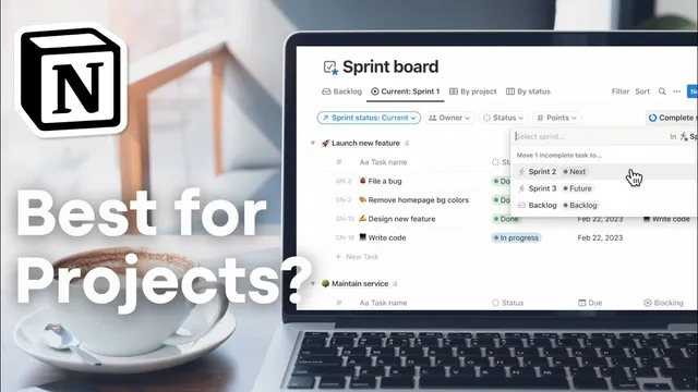 Should you use Notion for Project & Task Management?! | Pros & Cons + BEST Tips thumbnail