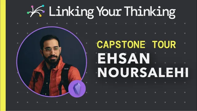 Considerations of Design: How Ehsan Noursalehi uses the LYT frameworks (Obsidian) thumbnail