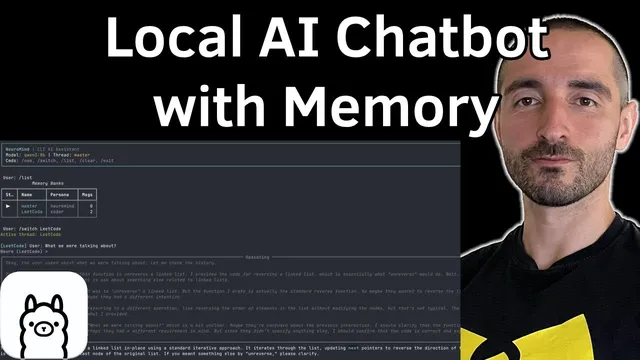 Build Private AI Assistant That Actually Remembers | Chatbot Memory with Ollama, LangChain & SQLite thumbnail