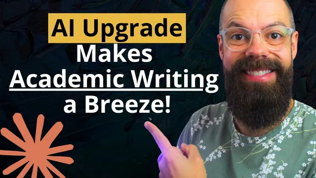 Say Goodbye to Academic Writing Stress with This AI Upgrade thumbnail