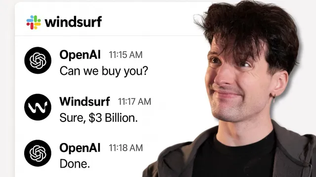 Why is OpenAI buying a VS Code fork??? thumbnail