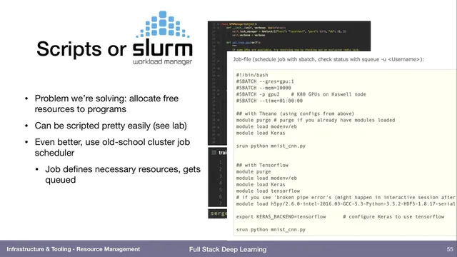 Resource Management (4) - Infrastructure & Tooling - Full Stack Deep Learning thumbnail