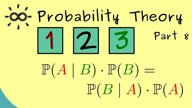 Probability Theory 8 | Bayes's Theorem and Total Probability thumbnail