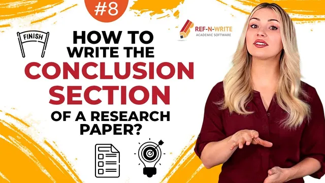 #8 How to Write the Conclusion Section of a Research Paper? thumbnail