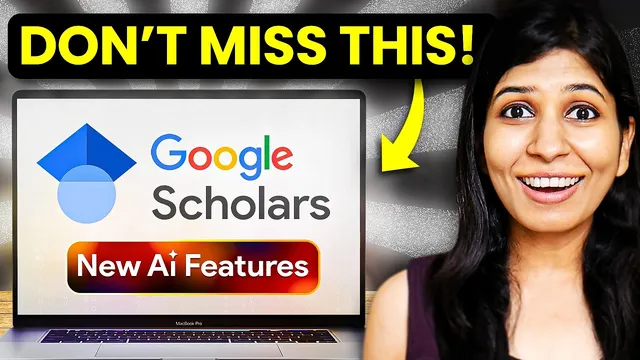 Google Scholar AI features for Research | Google Scholar PDF Reader thumbnail