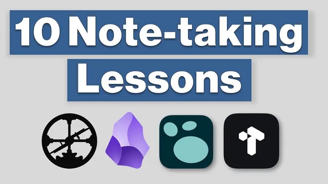 10 Note-taking Lessons thumbnail