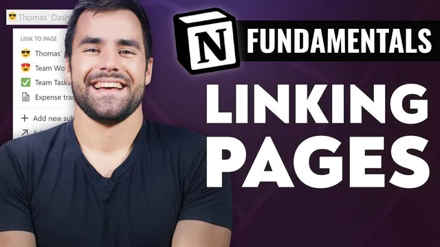 Notion Fundamentals: Page Links, Backlinks, and Sub-Pages thumbnail