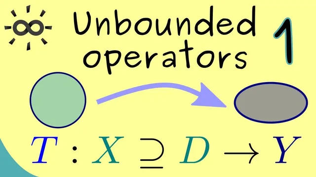 Unbounded Operators 1 | Introduction and Definitions thumbnail