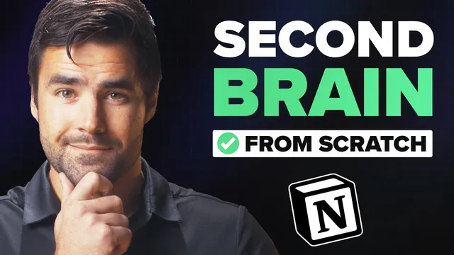 Notion Masterclass: Build a Second Brain from Scratch thumbnail