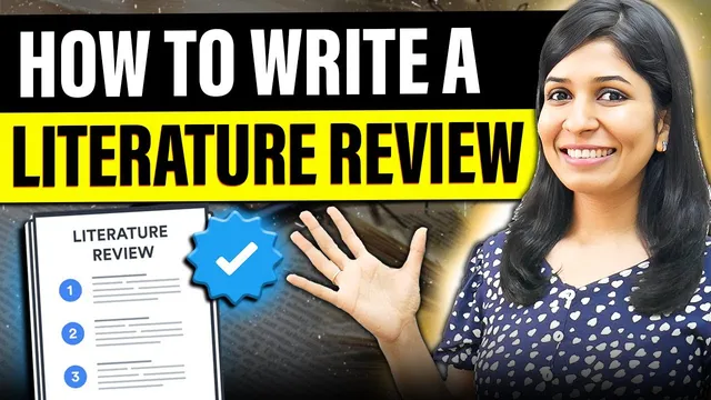 How to write a Literature Review | With AI TOOLS 🔥 | Step-by-step explained thumbnail