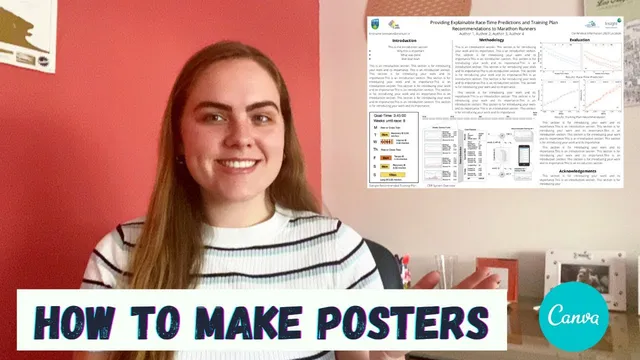 How to Make a Scientific Poster using Canva | Presenting Research Papers at Online Conferences thumbnail