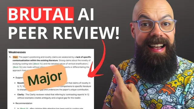 This AI Shows You EXACTLY Why Your Paper Will Get Rejected (Before You Submit) thumbnail
