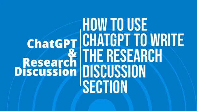 How to use #ChatGPT for Discussion Section in a #Research Study thumbnail