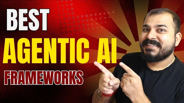 Best Frameworks To Learn  For Building AI Agents And Agentic AI thumbnail
