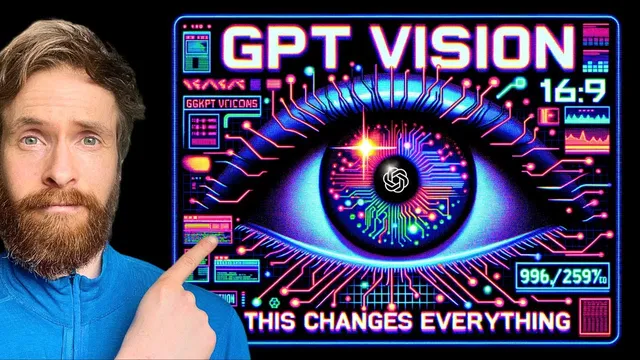 GPT-4 Vision: 10 Amazing Use Cases - This is HUGE!! thumbnail