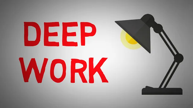 Deep Work by Cal Newport (animated book summary) - How to work deeply thumbnail