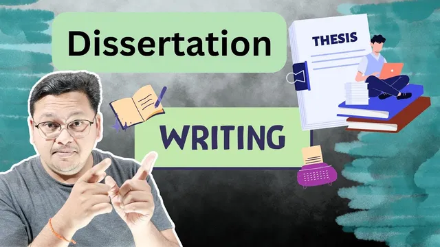 Steps in writing a UG/PG Dissertation Thesis || Research Publications || Dr. Akash Bhoi thumbnail
