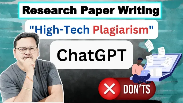 Why to Avoid ChatGPT for Paper Writing? || Research Publications || Dr. Akash Bhoi thumbnail
