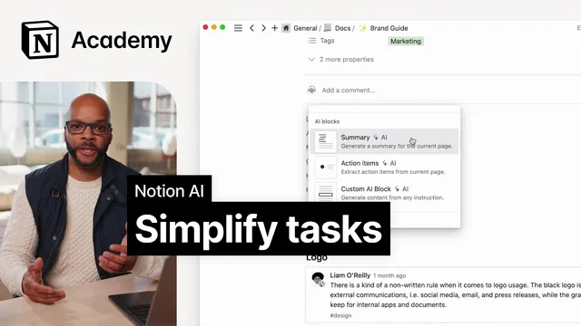 How to use Notion AI to work faster thumbnail