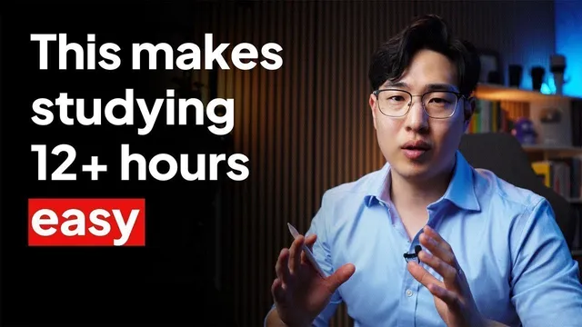 How to Study 12+ Hours a Day With Focus thumbnail