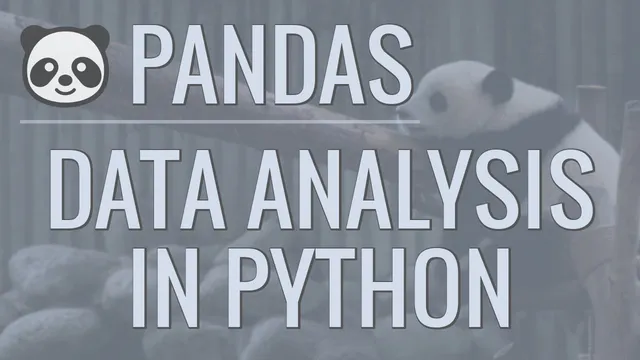 Python Pandas Tutorial (Part 1): Getting Started with Data Analysis - Installation and Loading Data thumbnail
