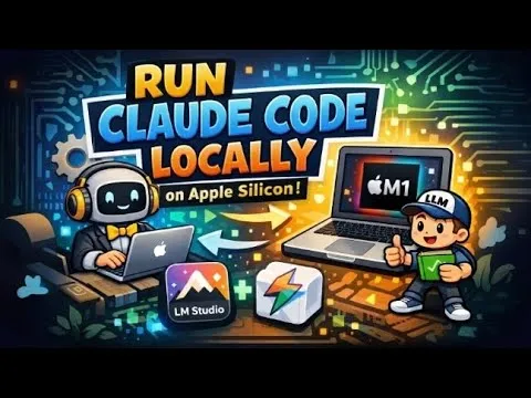 Run Claude Code Locally on Apple Silicon Using LM Studio and LiteLLM | Tech Edge AI thumbnail