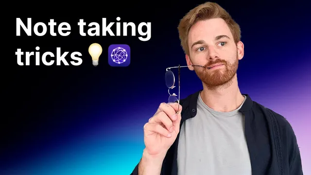 6 Note-taking tricks to use in Reflect thumbnail