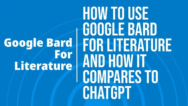 Google #Bard for #Research and Comparing it with #ChatGPT thumbnail