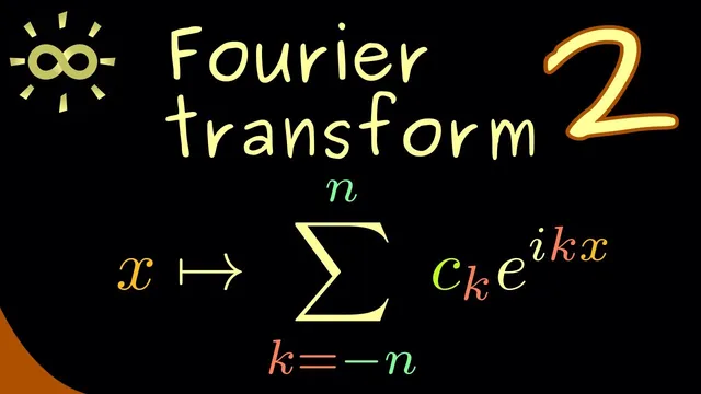 Fourier Transform 2 | Trigonometric Polynomials [dark version] thumbnail