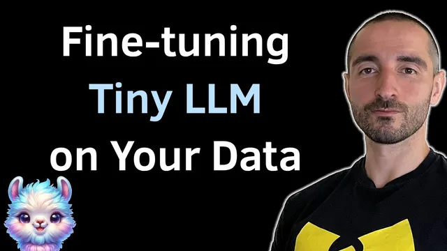Fine-tuning Tiny LLM on Your Data | Sentiment Analysis with TinyLlama and LoRA on a Single GPU thumbnail