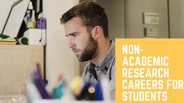 Career as a researcher - 10+ non-academic research careers thumbnail