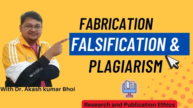 SCIENTIFIC MISCONDUCT: FFP | eSupport for Research | RPE02: L-03 | 2022 | Dr. Akash Bhoi thumbnail