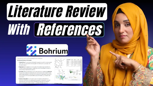 This AI Tool Wrote My Professional Literature Review With References In FREE | Bohrium.com thumbnail