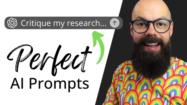 10 Crystal-clear AI Prompts for Academia [Simple copy and paste] thumbnail