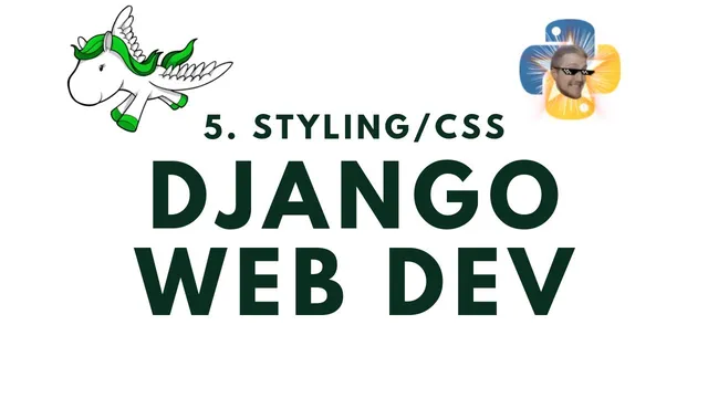 Styling w/ CSS - Django Web Development with Python p.5 thumbnail