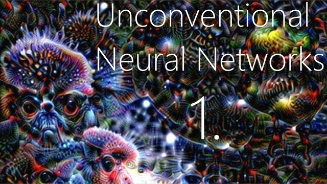 Generative Model Basics - Unconventional Neural Networks p.1 thumbnail