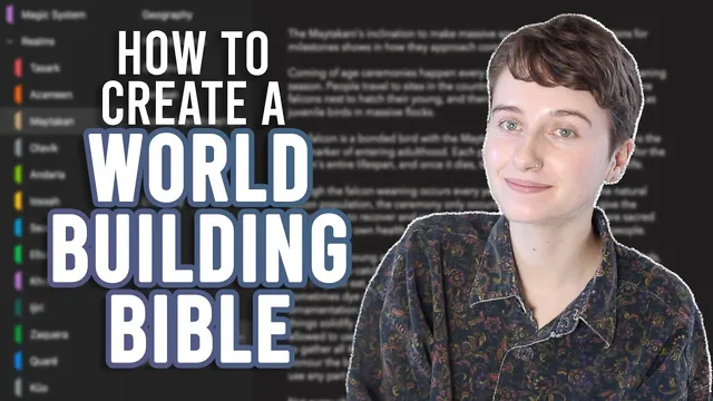 A tour of my FANTASY WORLDBUILDING BIBLE✨how I worldbuild in OneNote📓 thumbnail