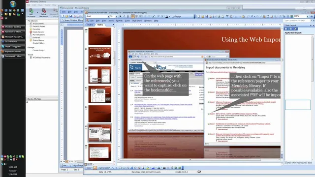 Webinar - Mendeley for Librarians (2011-07-26) thumbnail