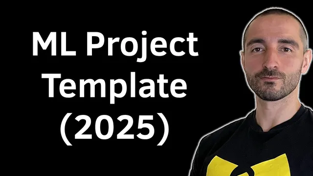 ML Project Template for 2025 - Build ML Pipelines with Python, uv, DVC, FastAPI, Docker thumbnail