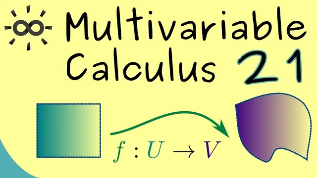 Multivariable Calculus 21 | Diffeomorphisms thumbnail